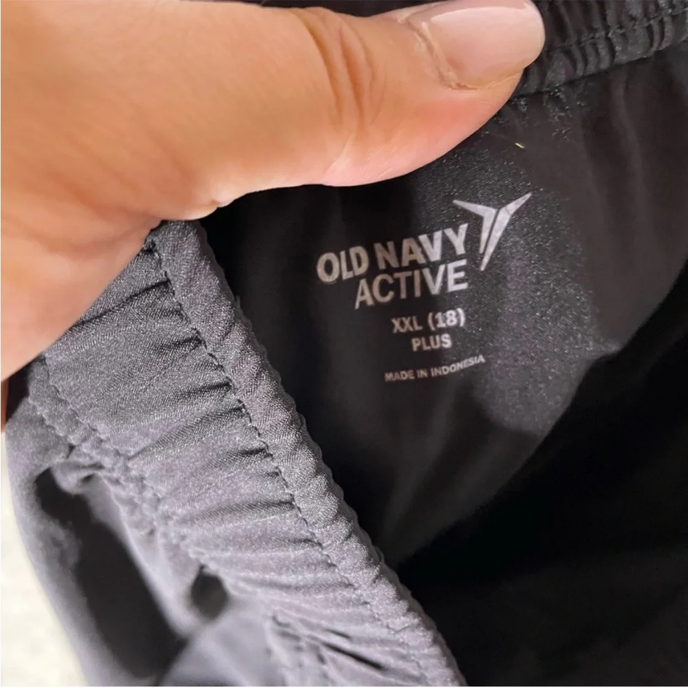 Old Navy Active Girls Black Woven Joggers Plus Size XXL 18 - Picture 5 of 6